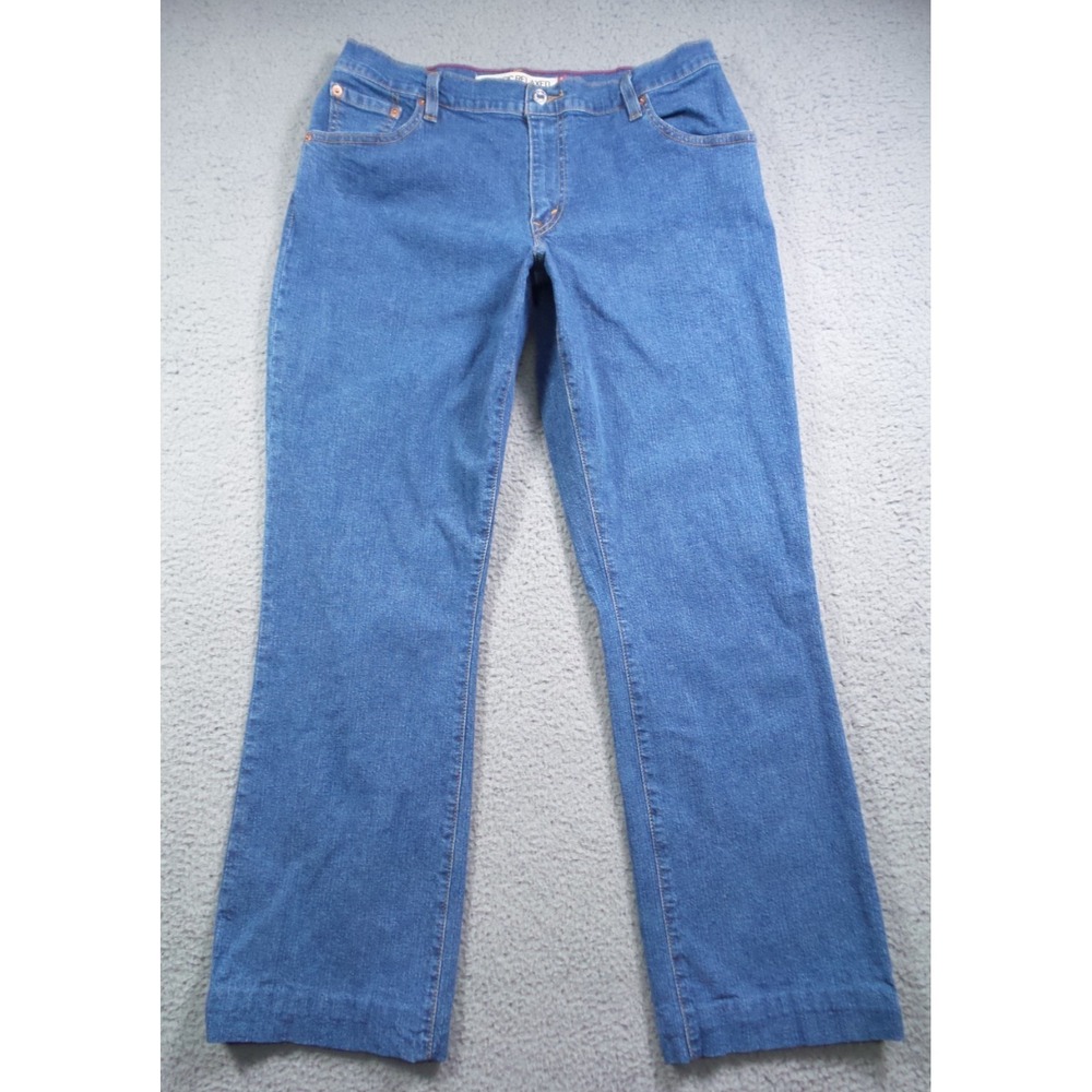 Vintage Levis Jeans Womens 12 Blue Denim 550 Classic Relaxed Fit Bootcut READ